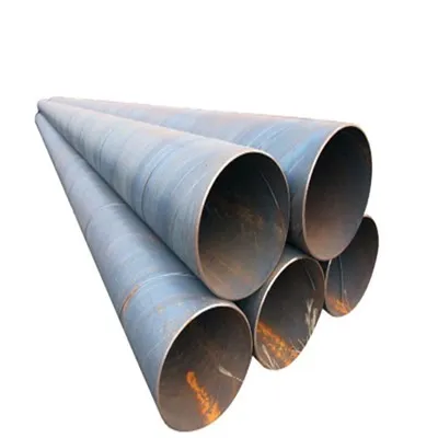 Q235 Siyah Karbon Spiral Kaynaklı Boru